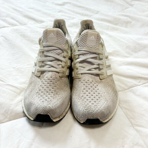 Adidas Ultra Boost White Running Athletic Sneakers Women’s Size 8 - Picture 2 of 8